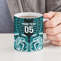Custom Aotearoa Tapuika Ceramic Mug New Zealand Traditional Maori Pattern DT05 - Polynesian Pride