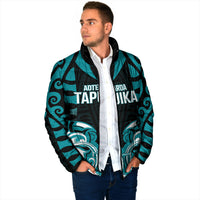 Custom Aotearoa Tapuika Padded Jacket New Zealand Traditional Maori Pattern DT05 - Polynesian Pride