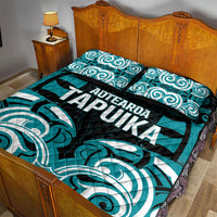 Aotearoa Tapuika Quilt Bed Set New Zealand Traditional Maori Pattern DT05 - Polynesian Pride
