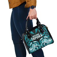 Aotearoa Tapuika Shoulder Handbag New Zealand Traditional Maori Pattern DT05 - Polynesian Pride
