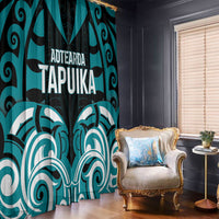 Aotearoa Tapuika Window Curtain New Zealand Traditional Maori Pattern DT05 - Polynesian Pride