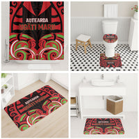 Aotearoa Ngati Maru Bathroom Set New Zealand Traditional Maori Pattern DT05 - Polynesian Pride