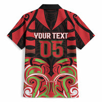 Custom Aotearoa Ngati Maru Hawaiian Shirt New Zealand Traditional Maori Pattern DT05 - Polynesian Pride
