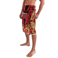Custom Aotearoa Ngati Maru Lavalava New Zealand Traditional Maori Pattern DT05 - Polynesian Pride