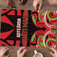 Aotearoa Ngati Maru Puzzle New Zealand Traditional Maori Pattern DT05 - Polynesian Pride