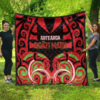Aotearoa Ngati Maru Quilt New Zealand Traditional Maori Pattern DT05 - Polynesian Pride