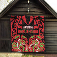 Aotearoa Ngati Maru Quilt New Zealand Traditional Maori Pattern DT05 - Polynesian Pride
