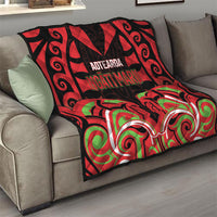 Aotearoa Ngati Maru Quilt New Zealand Traditional Maori Pattern DT05 - Polynesian Pride