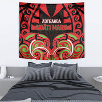 Aotearoa Ngati Maru Tapestry New Zealand Traditional Maori Pattern DT05 - Polynesian Pride