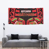 Aotearoa Ngati Maru Tapestry New Zealand Traditional Maori Pattern DT05 - Polynesian Pride