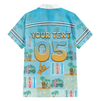 Custom Hawaii Surfing Family Matching Mermaid Dress and Hawaiian Shirt He'e Nalu DT05 - Polynesian Pride