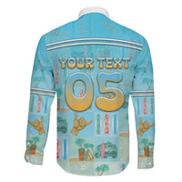 Custom Hawaii Surfing Family Matching Mermaid Dress and Hawaiian Shirt He'e Nalu DT05 - Polynesian Pride