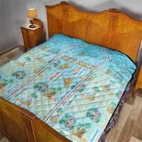 Hawaii Surfing Quilt He'e Nalu DT05 - Polynesian Pride