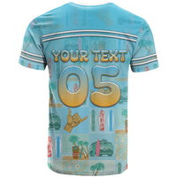 Custom Hawaii Surfing T Shirt He'e Nalu