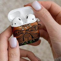 Polynesia Maui Tattoo Inspired AirPods Case Tropical Leaf Skirt Costume