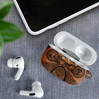 Polynesia Maui Tattoo Inspired AirPods Case Tropical Leaf Skirt Costume