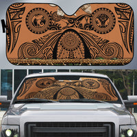 Polynesia Maui Tattoo Inspired Auto Sun Shade Tropical Leaf Skirt Costume