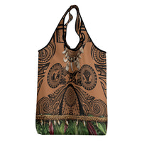 Polynesia Maui Tattoo Inspired Grocery Bag Tropical Leaf Skirt Costume