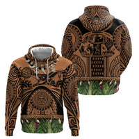 Polynesia Maui Tattoo Inspired Hoodie Tropical Leaf Skirt Costume