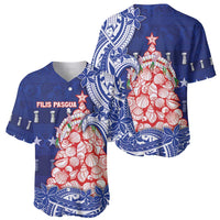 Northern Mariana Islands Christmas Baseball Jersey Seashell Xmas Tree Tribal Waves DT05 - Polynesian Pride