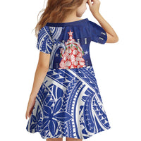 Northern Mariana Islands Christmas Family Matching Puletasi and Hawaiian Shirt Seashell Xmas Tree Tribal Waves DT05 - Polynesian Pride
