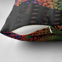 New Caledonia Christmas Pillow Cover Seashell Xmas Tree Tribal Waves DT05 - Polynesian Pride