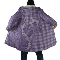 Purple Hawaii Palaka Cowboy Turtle Cloak Hawaiian Paniolo Puakenikeni Maile Lei - Polynesian Pride