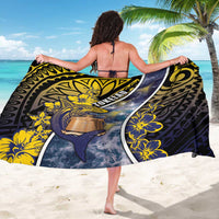 Tokelau Sarong National Badge Waves Style