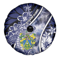 Pitcairn Islands Spare Tire Cover Coat Of Arms Waves Style