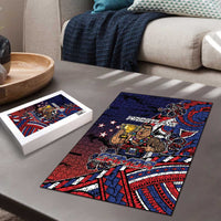 Samoa Wrestling Puzzle Polynesian Warrior Funny Style DT05 - Polynesian Pride
