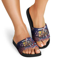 Samoa Wrestling Slide Sandals Polynesian Warrior Funny Style DT05 - Polynesian Pride