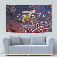 Samoa Wrestling Tapestry Polynesian Warrior Funny Style DT05 - Polynesian Pride