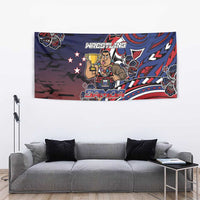 Samoa Wrestling Tapestry Polynesian Warrior Funny Style DT05 - Polynesian Pride