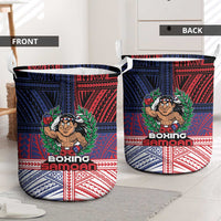 Samoa Boxing Laundry Basket Samoan Boxer Funny Style DT05 - Polynesian Pride