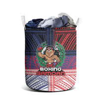Samoa Boxing Laundry Basket Samoan Boxer Funny Style DT05 - Polynesian Pride