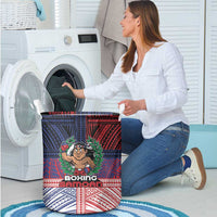 Samoa Boxing Laundry Basket Samoan Boxer Funny Style DT05 - Polynesian Pride