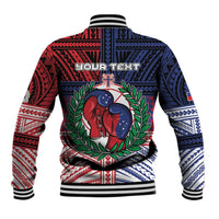 Personalised Samoa Boxing Baseball Jacket Samoan Boxer Funny Style DT05 - Polynesian Pride