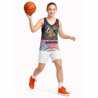 Personalised Samoa Boxing Basketball Jersey Samoan Boxer Funny Style - Polynesian Pride