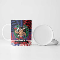 Personalised Samoa Boxing Ceramic Mug Samoan Boxer Funny Style DT05 - Polynesian Pride
