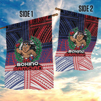 Samoa Boxing Garden Flag Samoan Boxer Funny Style DT05 - Polynesian Pride