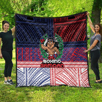 Samoa Boxing Quilt Samoan Boxer Funny Style DT05 - Polynesian Pride