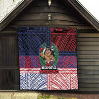 Samoa Boxing Quilt Samoan Boxer Funny Style DT05 - Polynesian Pride