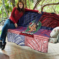 Samoa Boxing Quilt Samoan Boxer Funny Style DT05 - Polynesian Pride
