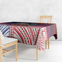 Samoa Boxing Tablecloth Samoan Boxer Funny Style DT05 - Polynesian Pride