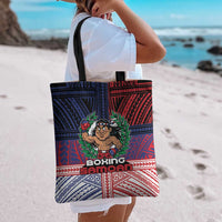 Samoa Boxing Tote Bag Samoan Boxer Funny Style DT05 - Polynesian Pride