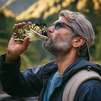 Personalised Niue 4 in 1 Can Cooler Tumbler Niuean Crab Waves Style