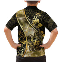 Personalised Niue Family Matching Mermaid Dress and Hawaiian Shirt Niuean Crab Waves Style