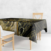 Niue Tablecloth Niuean Crab Waves Style