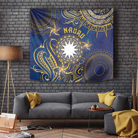 Nauru Tapestry Hibiscus Polynesian Tribal Pattern