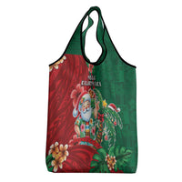 Hawaii Christmas Grocery Bag Mele Kalikimaka Funny Hawaiian Santa - Polynesian Pride
